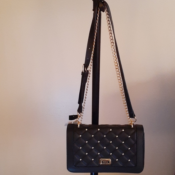 Rare Black and Gold Badgley Mischka Handbag (1) - Picture 8 of 11